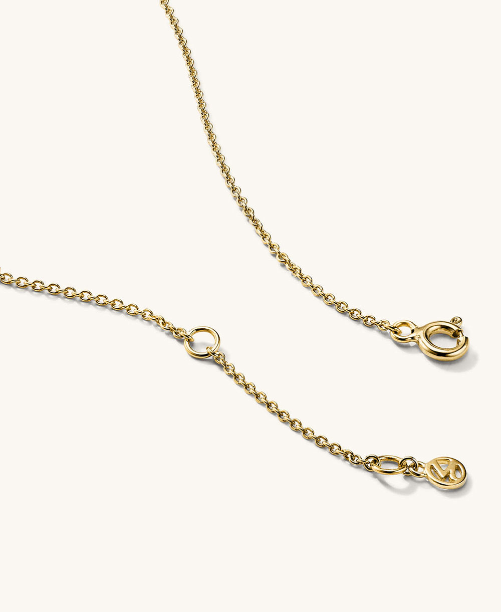 Collier pendentif cœur doré